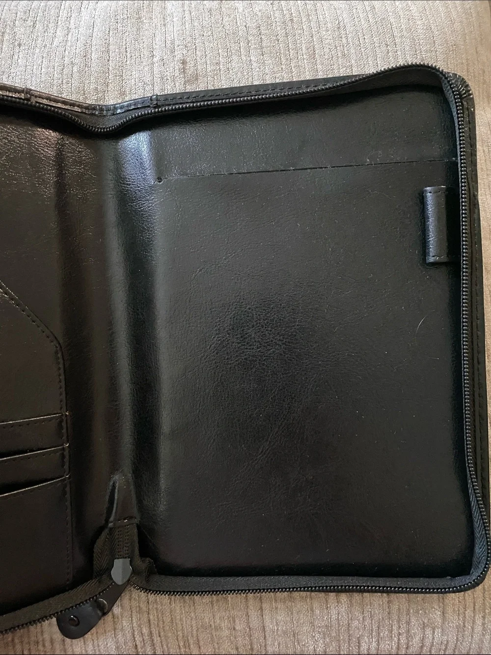 Black Leatherette Binder